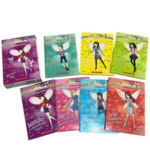 Rainbow Magic 8 Books Fashion Fairies Boxed Set By Daisy Meadows